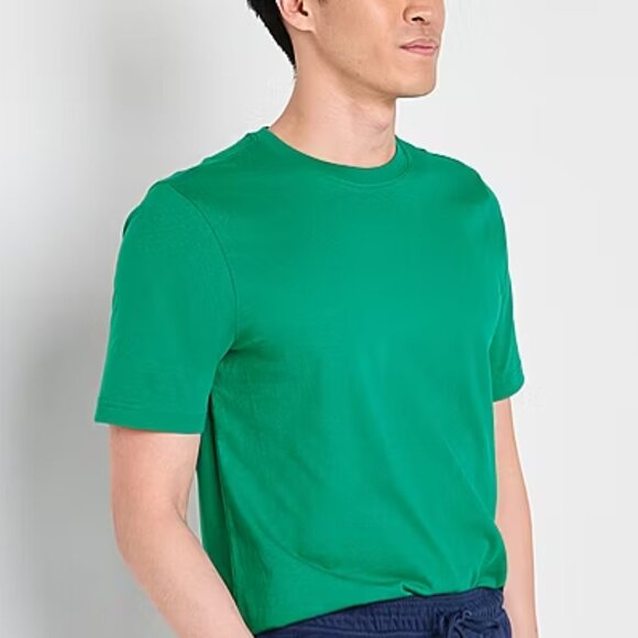 NWT Xersion Xtreme Men's Crew Neck Short Sleeve Quick Dry Active T-Shirt, Green - Picture 4 of 11